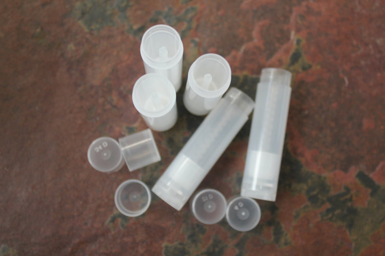 Clear Lip Balm Tubes - Angry Bees