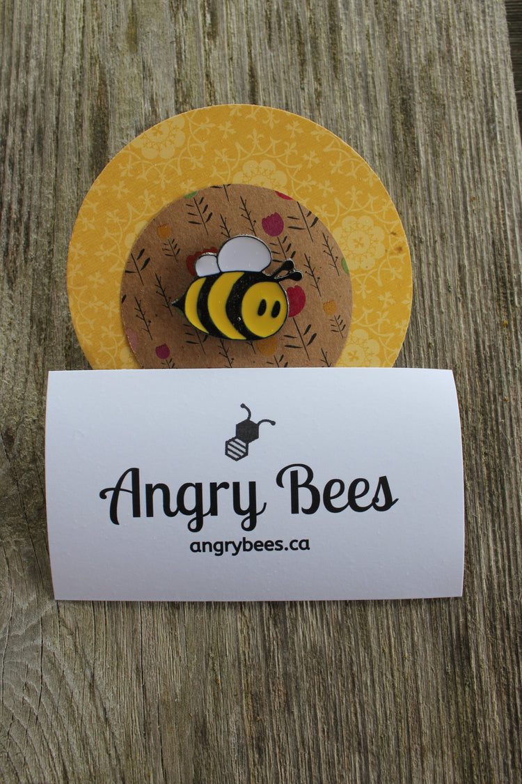 BEE-Queen Bee Pin - Angry Bees