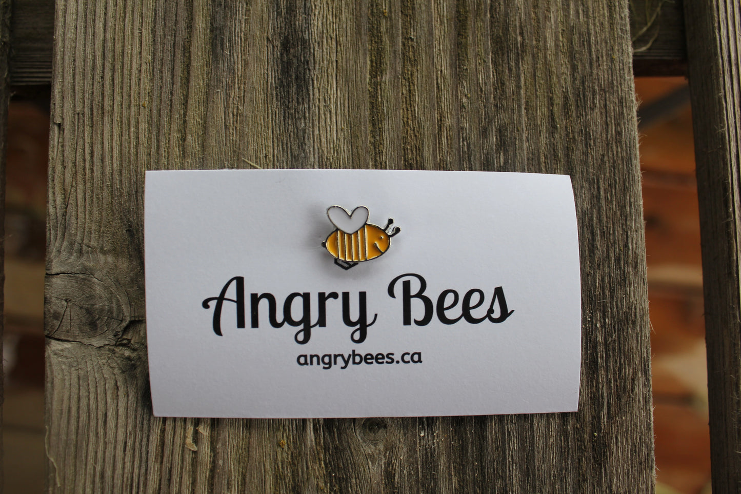 BEE-LOVED Bee Pin - Angry Bees