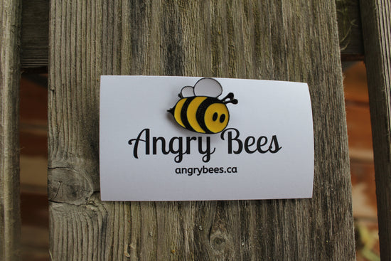 BEE-Queen Bee Pin - Angry Bees
