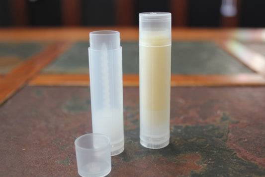 Clear Lip Balm Tubes - Angry Bees