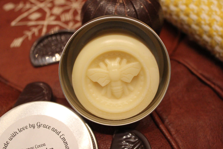Orange Cocoa Lotion Bar - Angry Bees