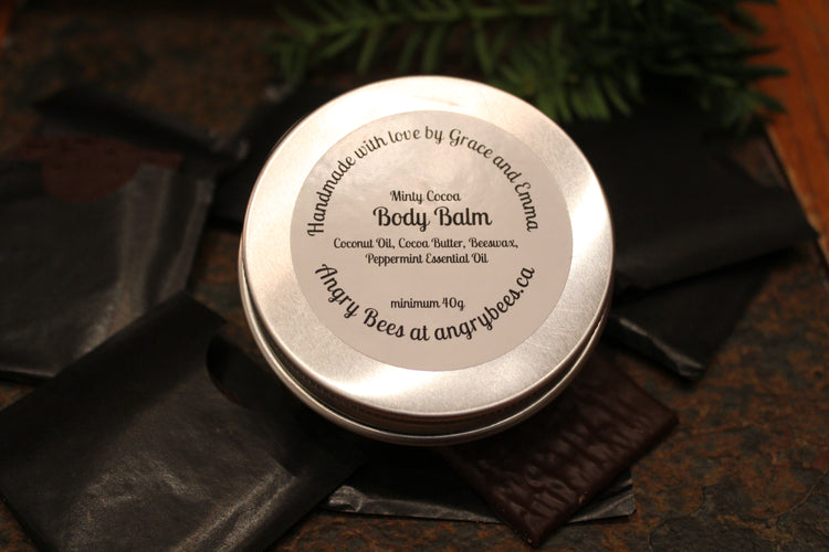 Minty Cocoa Lotion Bar - Angry Bees